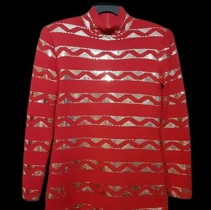 Vintage St. JOHN of Evening Metallic Sweater